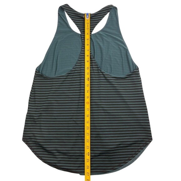 Calia Racerback Striped Tank Top Athletic Running Gym Carrie Underwood Green XL - Picture 10 of 12